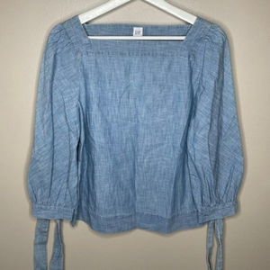 GAP Light Blue Women's Blouse